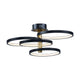 ET2 - Hoopla Semi Flush Mount - Lights Canada