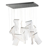 Rinkle 13-Light Rectalinear LED Pendant