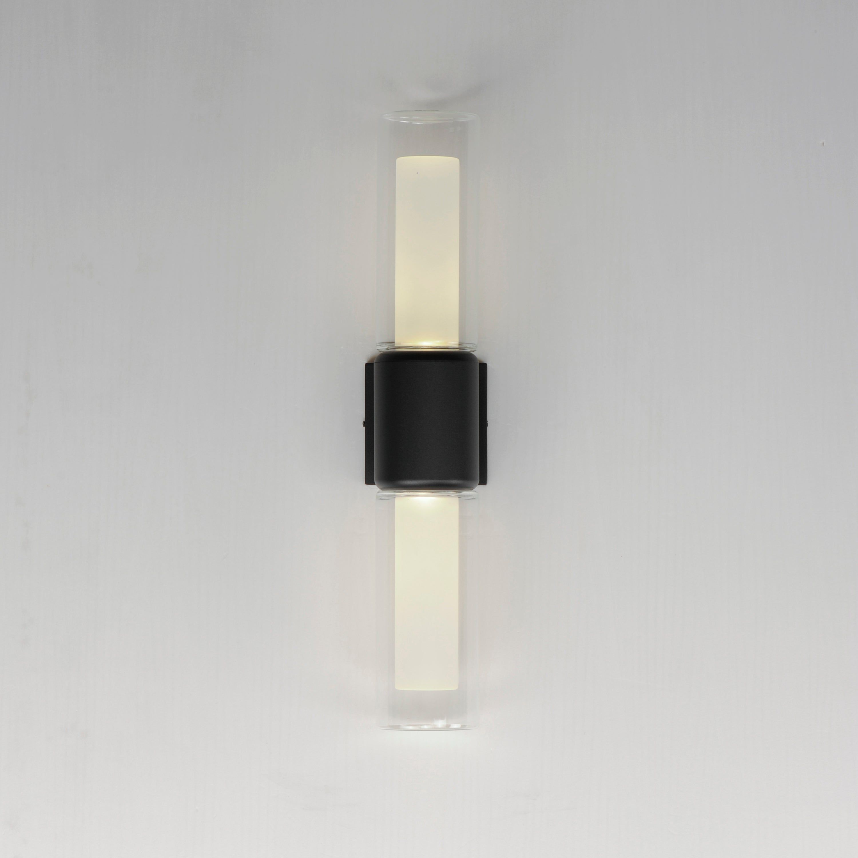Dram 2-Light Large LED Outdoor Sconce