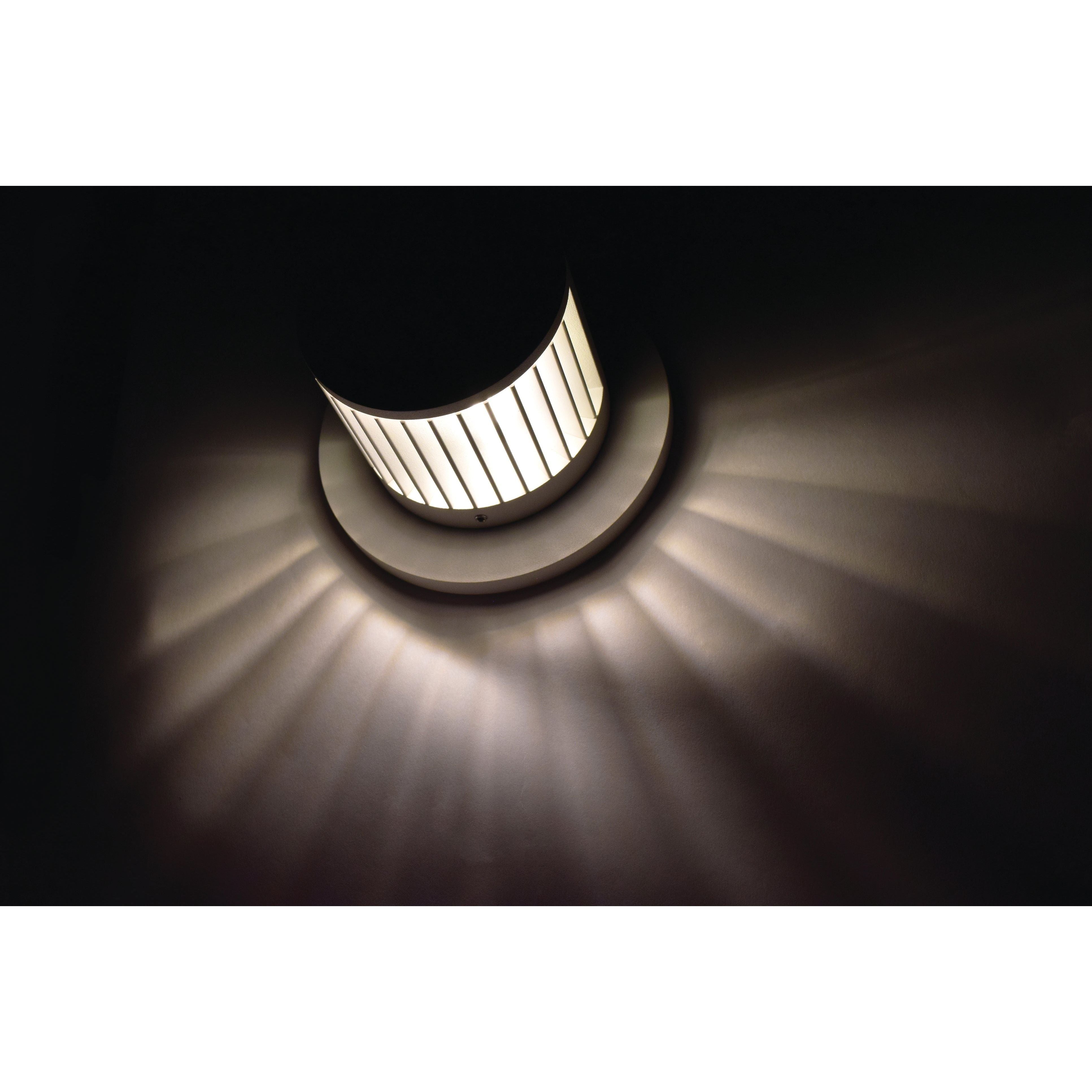 Alumilux: Spoked LED Outdoor Wall Sconce