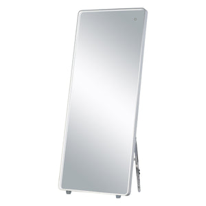 Mirror Lighted Mirror Brushed Aluminum