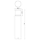 Kuzco - Chadworth 30" Exterior Bollard - Lights Canada