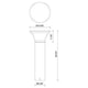 Kuzco - Kingsbury 31" Exterior Bollard - Lights Canada