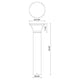 Kuzco - Kingsbury 41" Exterior Bollard - Lights Canada
