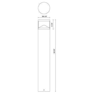 Kuzco - Glen 39" Exterior Bollard - Lights Canada