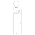 Kuzco - Dover 29" Exterior Bollard - Lights Canada