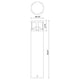 Kuzco - Dover 29" Exterior Bollard - Lights Canada
