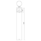 Kuzco - Dover 39" Exterior Bollard - Lights Canada