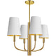 Dainolite - Eleanor 4-Light Chandelier - Lights Canada
