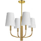 Dainolite - Eleanor 4-Light Chandelier - Lights Canada