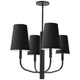 Dainolite - Eleanor 4-Light Chandelier - Lights Canada