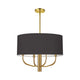 Dainolite - Eleanor 4-Light Chandelier - Lights Canada