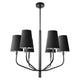 Dainolite - Eleanor 6-Light Chandelier - Lights Canada