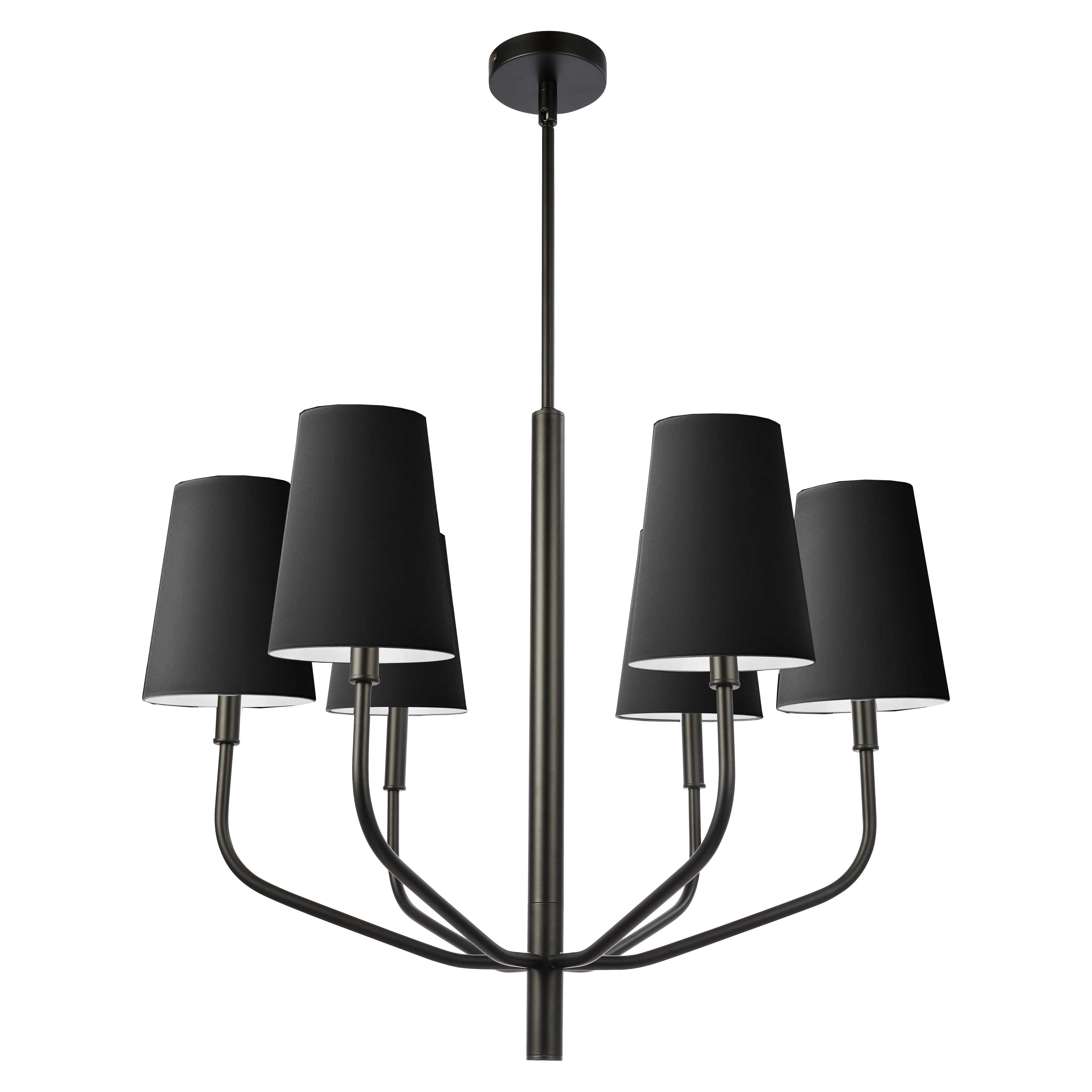 Dainolite - Eleanor 6-Light Chandelier - Lights Canada