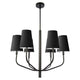 Dainolite - Eleanor 6-Light Chandelier - Lights Canada