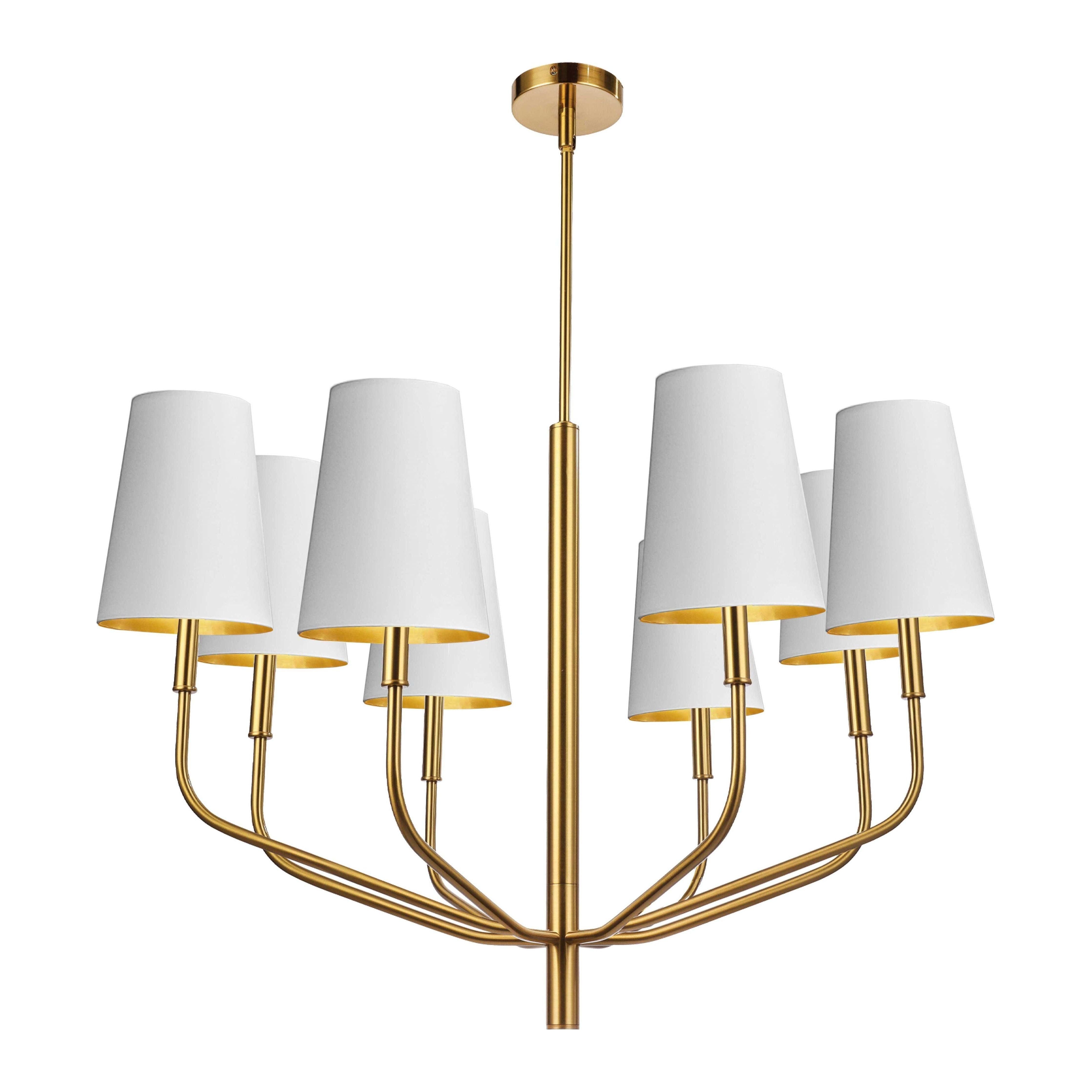 Dainolite - Eleanor 8-Light Chandelier - Lights Canada