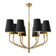 Dainolite - Eleanor 8-Light Chandelier - Lights Canada