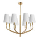 Dainolite - Eleanor 8-Light Chandelier - Lights Canada