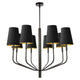 Dainolite - Eleanor 8-Light Chandelier - Lights Canada