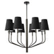 Dainolite - Eleanor 8-Light Chandelier - Lights Canada