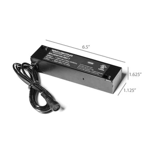WAC Lighting - Dry Location Remote Hardwired Transformer for Outdoor 24V RGB and PRO Strip Lights 120V Input 100W Max - Lights Canada