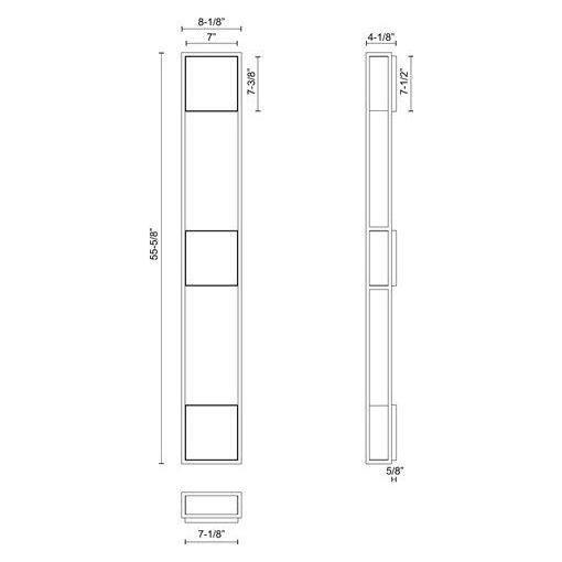 Kuzco - Vail 55" Exterior Wall - Lights Canada