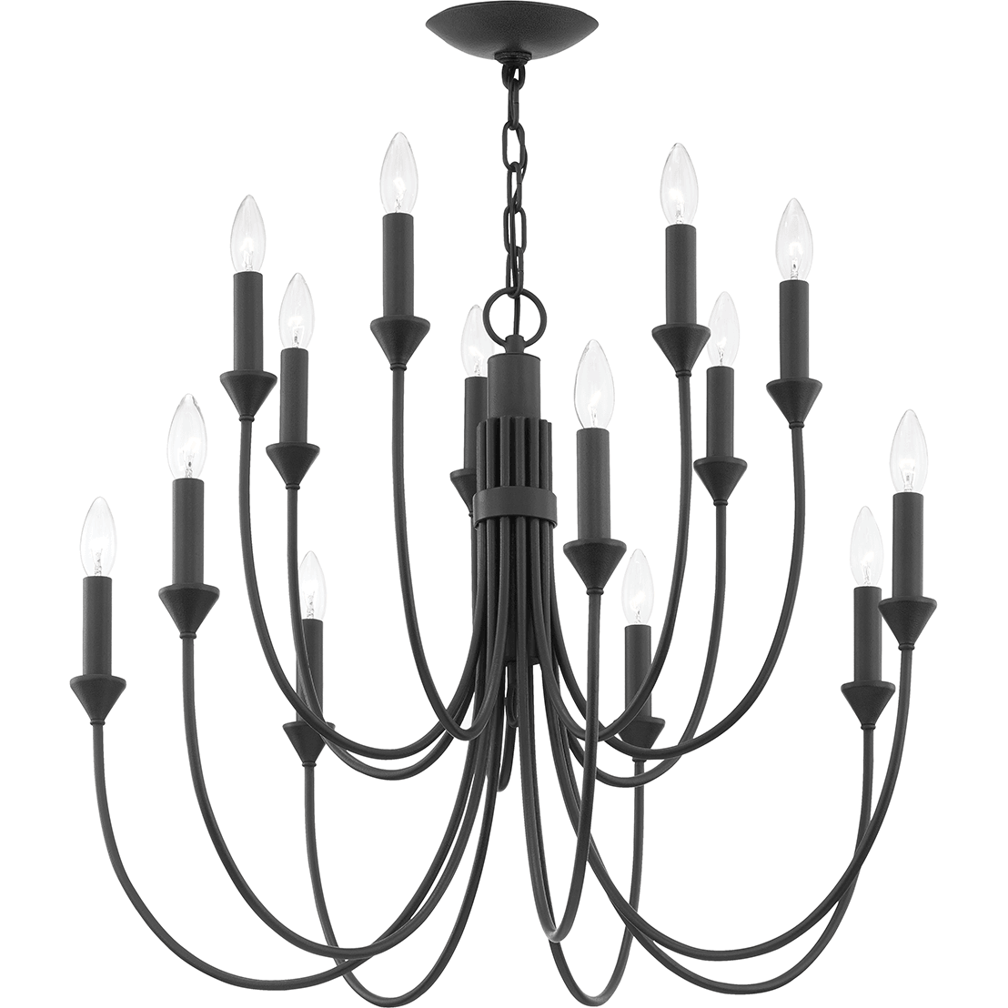 Troy - Cate 14-Light Chandelier - Lights Canada