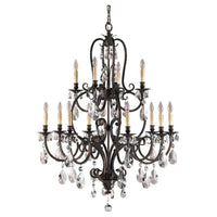 Salon Maison Chandelier