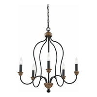 Hartsville 5-Light Chandelier (with Bulbs)