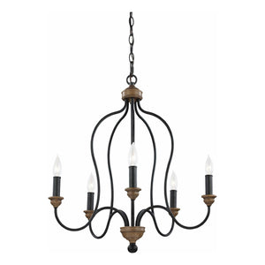 Generation Lighting - Hartsville 5-Light Chandelier (with Bulbs) - Lights Canada