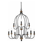 Generation Lighting - Hartsville 9-Light Chandelier (with Bulbs) - Lights Canada