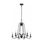 Generation Lighting - Boughton 6-Light Chandelier (with Bulbs) - Lights Canada