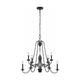Generation Lighting - Boughton 10-Light Chandelier (with Bulbs) - Lights Canada