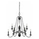 Generation Lighting - Boughton 10-Light Chandelier (with Bulbs) - Lights Canada