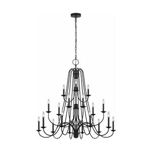 Generation Lighting - Boughton 18-Light Chandelier (with Bulbs) - Lights Canada