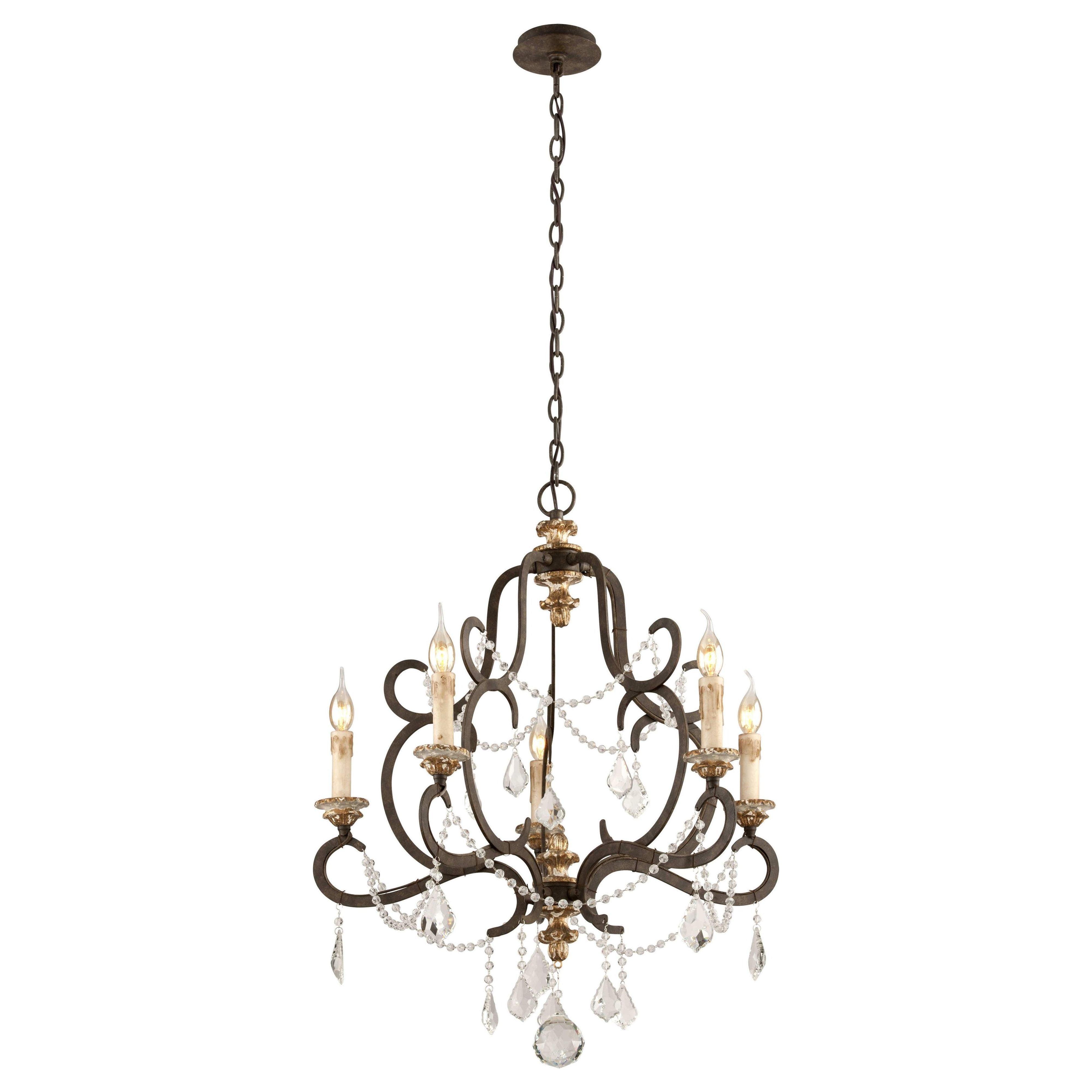 Troy - Bordeaux Chandelier - Lights Canada