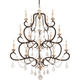 Bordeaux Chandelier Parisian Bronze