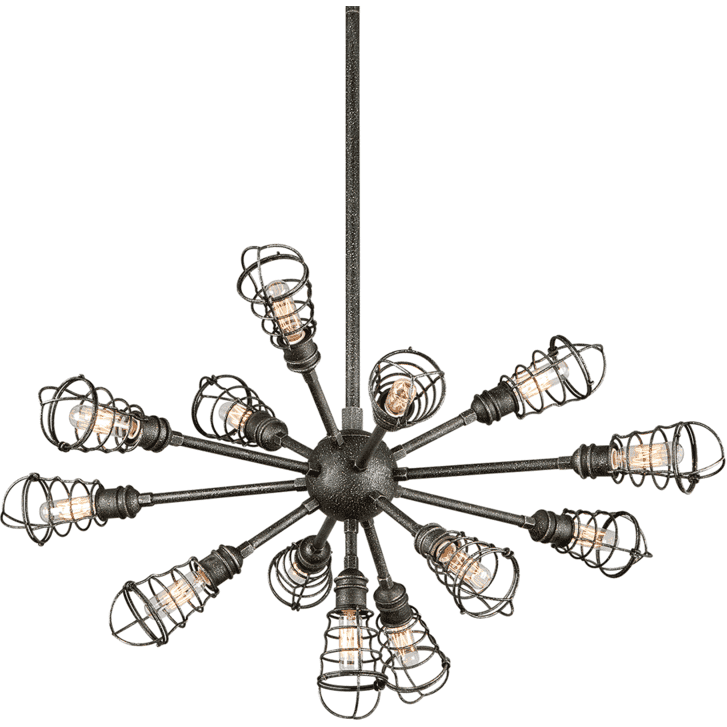 Troy - Conduit Chandelier - Lights Canada