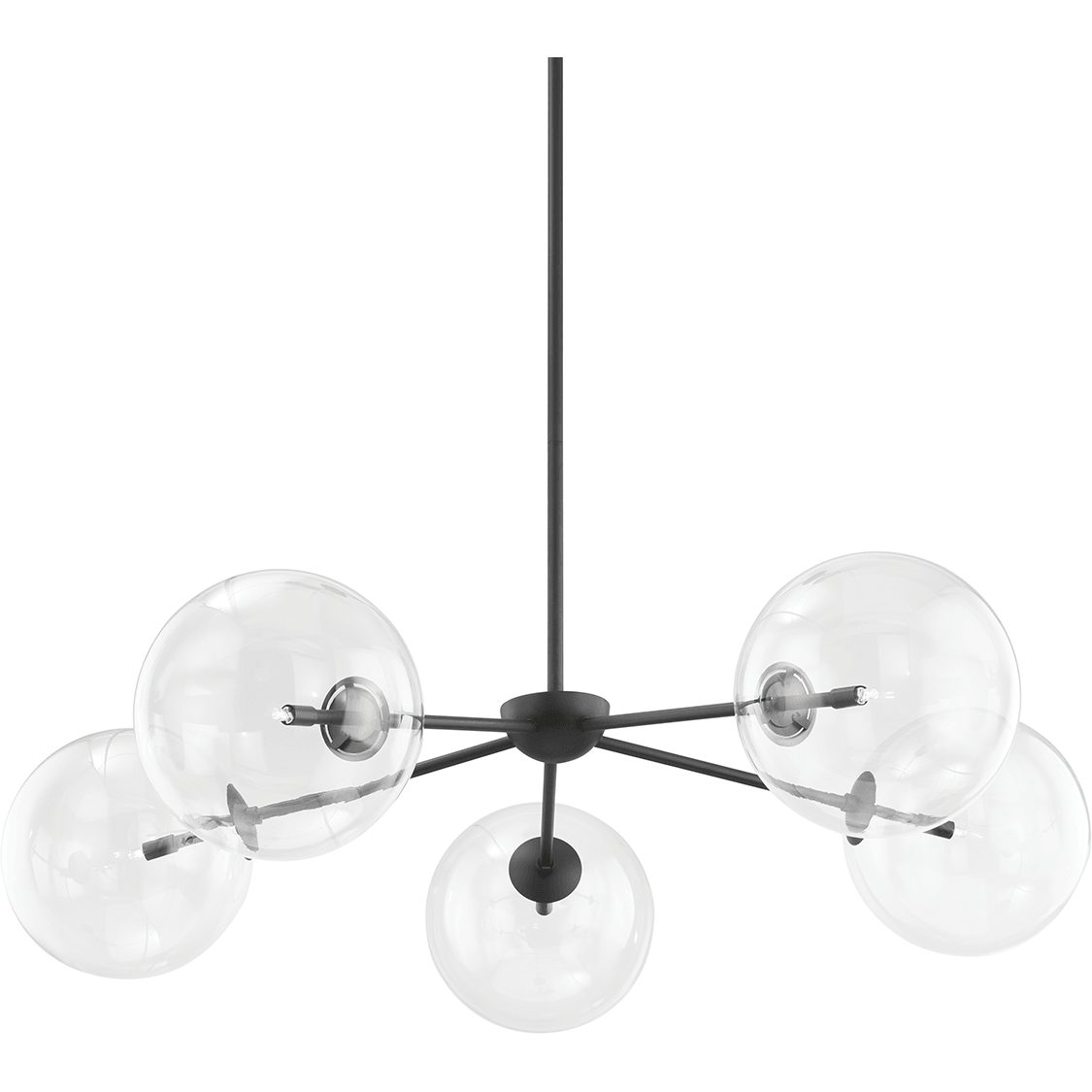 Troy - Madrid 5-Light Chandelier - Lights Canada