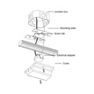 WAC Lighting - H Track Floating Canopy Connector - Lights Canada