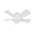 Modern Forms - Vox Indoor/Outdoor 5-Blade 38" Smart Flush Mount Ceiling Fan with LED Light Kit and Remote Control - Lights Canada
