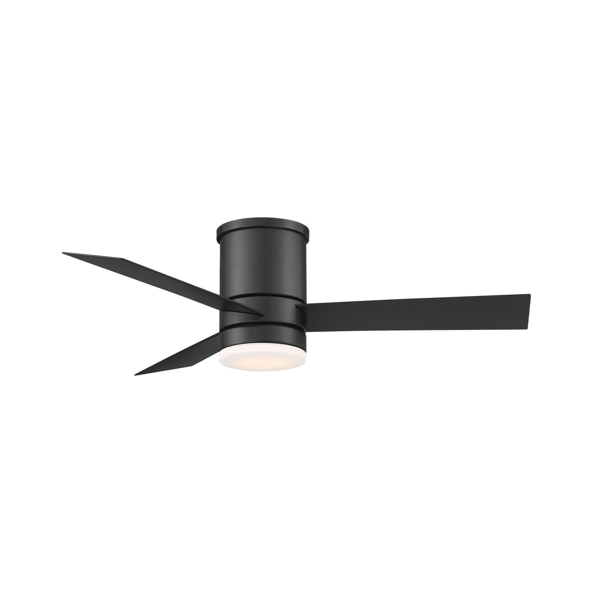 Modern Forms - Axis Indoor/Outdoor 3-Blade 44" Smart Flush Mount Ceiling Fan with LED Light Kit and Remote Control - Lights Canada