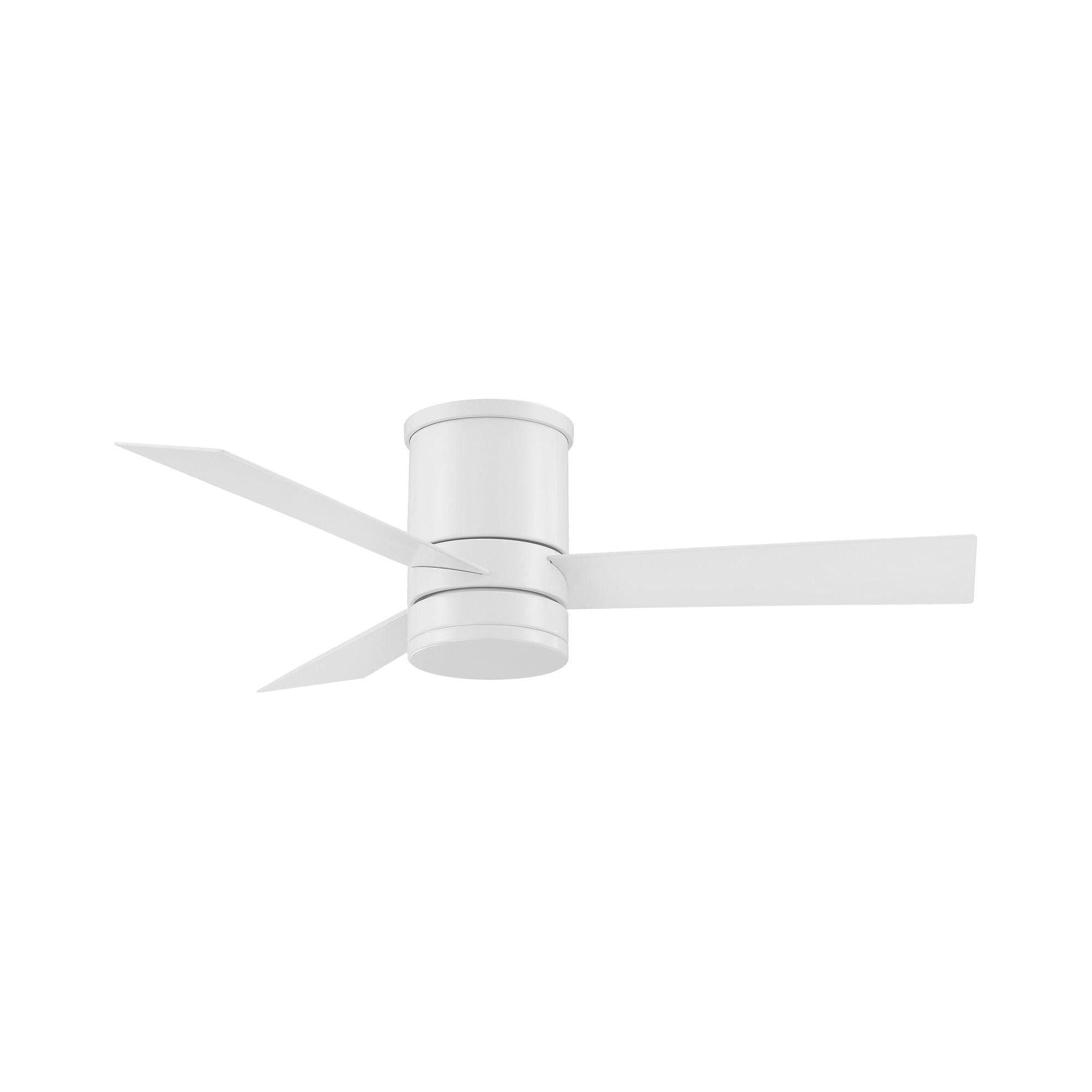 Modern Forms - Axis Indoor/Outdoor 3-Blade 44" Smart Flush Mount Ceiling Fan with LED Light Kit and Remote Control - Lights Canada
