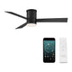 Modern Forms - Axis Indoor/Outdoor 3-Blade 52" Smart Flush Mount Ceiling Fan with LED Light Kit and Remote Control - Lights Canada