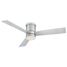 Modern Forms - Axis Indoor/Outdoor 3-Blade 52" Smart Flush Mount Ceiling Fan with LED Light Kit and Remote Control - Lights Canada