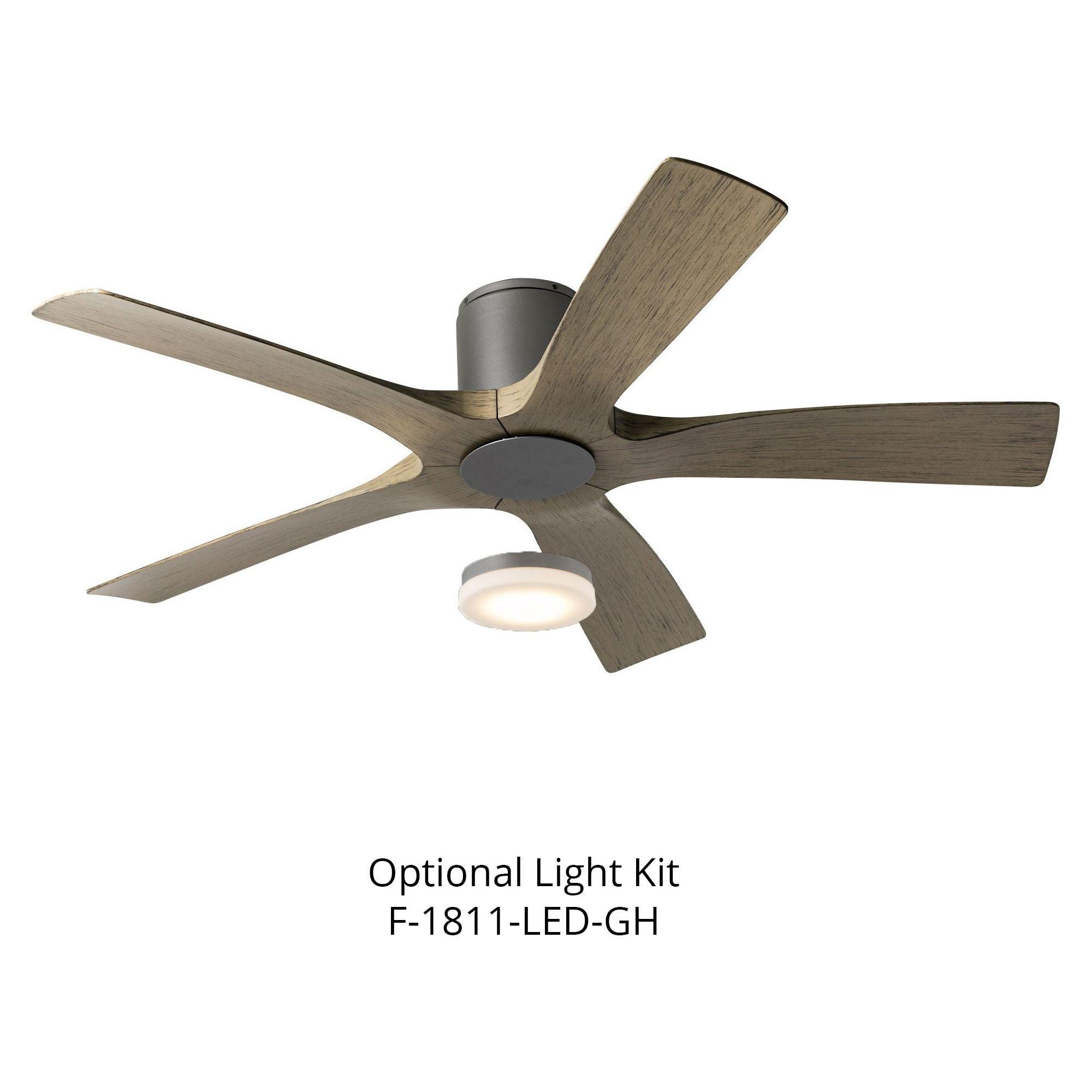 Modern Forms - Aviator Indoor/Outdoor 5-Blade 54" Smart Flush Mount Ceiling Fan with Remote Control - Lights Canada