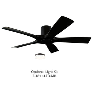 Modern Forms - Aviator Indoor/Outdoor 5-Blade 54" Smart Flush Mount Ceiling Fan with Remote Control - Lights Canada