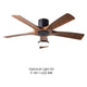 Modern Forms - Aviator Indoor/Outdoor 5-Blade 54" Smart Flush Mount Ceiling Fan with Remote Control - Lights Canada