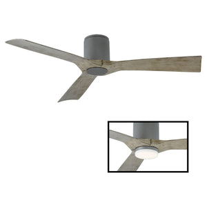 Modern Forms - Aviator Indoor/Outdoor 3-Blade 54" Smart Flush Mount Ceiling Fan with Remote Control - Lights Canada