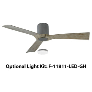 Modern Forms - Aviator Indoor/Outdoor 3-Blade 54" Smart Flush Mount Ceiling Fan with Remote Control - Lights Canada
